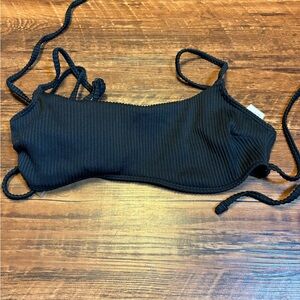 Hollister Black Swim Top